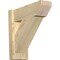 Ekena Millwork Traditional Slat Rough Sawn Outlooker, Douglas Fir, 6"W x 16"D x 16"H OUT06X16X16TRA06RDF - alternate 1